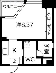 GRANDUKE代官町の物件間取画像